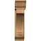 Ekena Millwork Imperial Traditional Rough Sawn Bracket w/ Offset Brace, Western Red Cedar, 8"W x 32"D x 32"H BKT0806X32X32IMP01RWR - alternate 2
